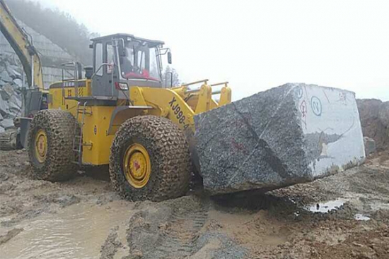 48tons stone forklift loader