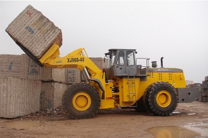 40tons stone forklift loader