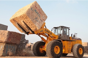 28tons stone wheel loader