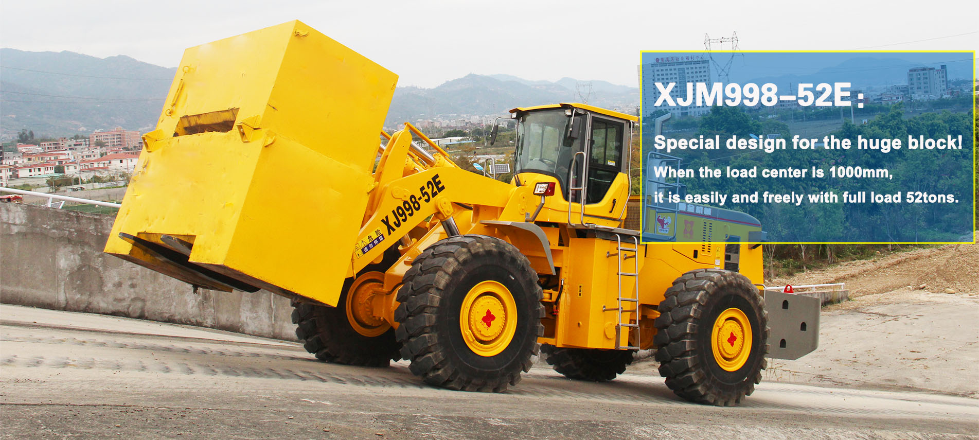 XJM998-52E FORKLIFT LOADER