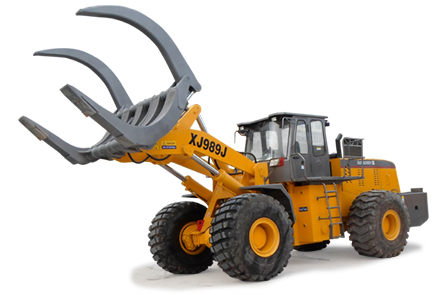 Wood Wheel Loader