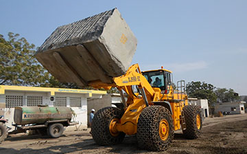 The world largest loader made in China XJ998-52E XIAJIN MACHINERY