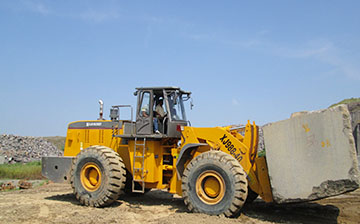 XIAJIN MACHINERY-forklift loader XJ988-40 40TON LOADER Lift32-40ton Stone blocks to 3.05m Height