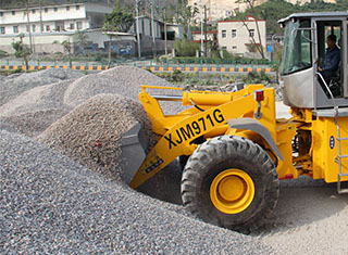 XJM971G Seven ton Wheel loader is going to enter domestic and foreign markets