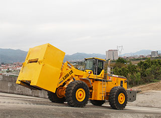 XJ998-52E forklift loader passed the highest level technical appraisal